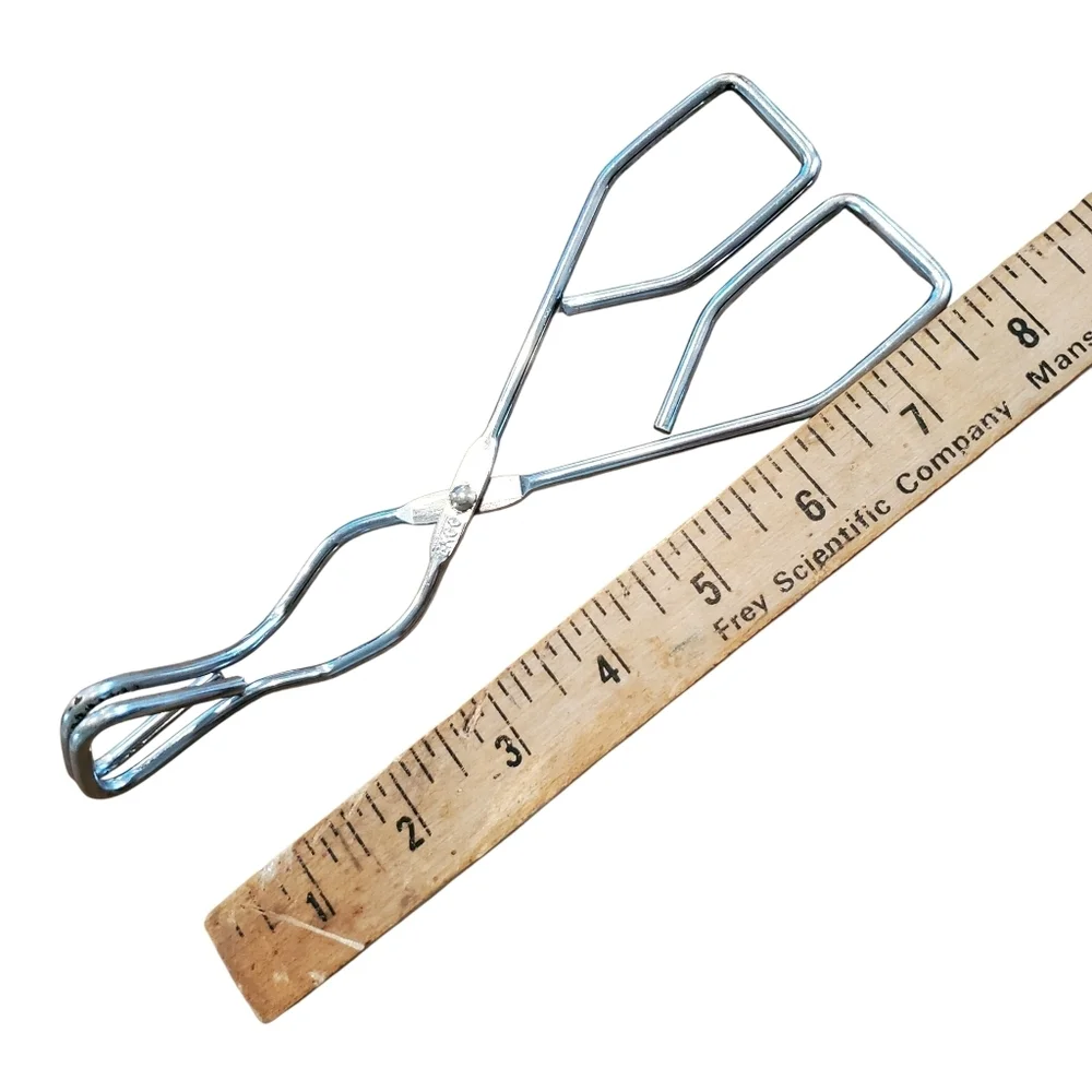 Vintage Ekco Tongs. Mid-Century Modern Hot Dog Grabbers. - Picture 6 of 7